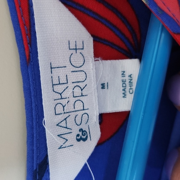 Market and Spruce (stitch fix) shirt, Floral - Picture 2 of 6